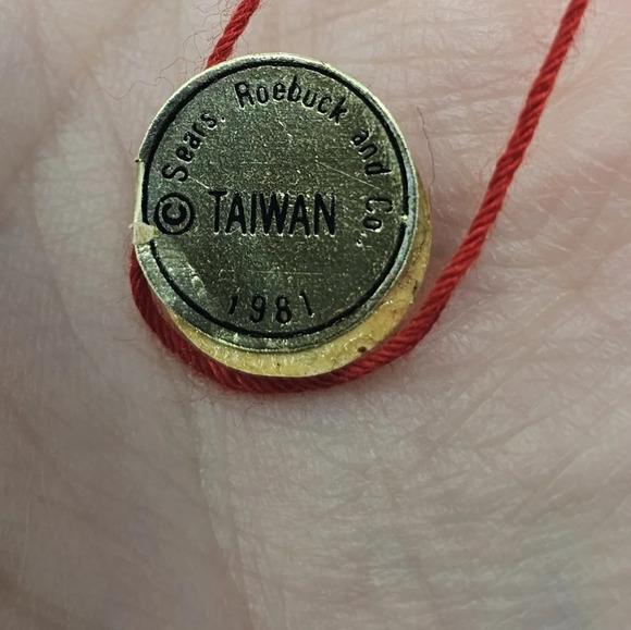 Vintage 1981 Sears Handmade Mobile Christmas Around the World Felt Wood Figures - Picture 6 of 15